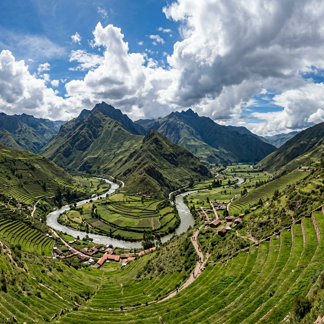 Sacred Valley panorama