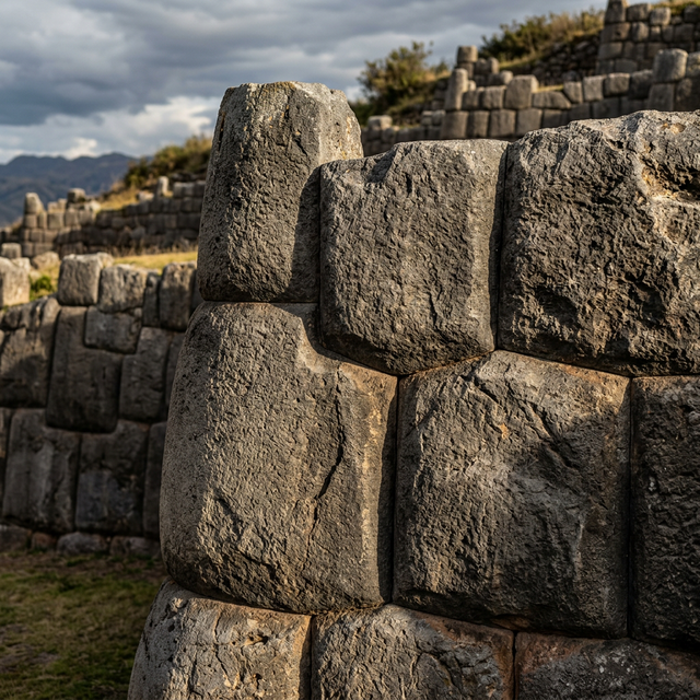 Inca ruins detail